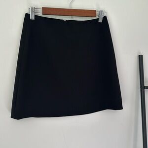 NWT dylan gray black mini skirt